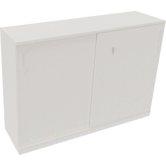 Schiebetürenschrank 3OH B1600xT442xH1133mm ws/Diamant Weiß,