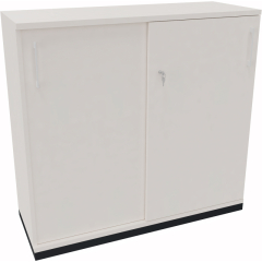 Schiebetürenschrank 3OH B1200xT442xH1133mm an/Weiß,