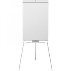 Nobe Flipchart Barracuda Magnetic 1902045 68x100cm silber,