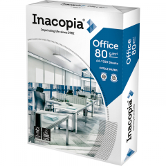 Inacopia Kopierpapier office 2100007670 A4 80g 500 Bl./Pack.,