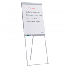 Franken Flipchart ECO Standard FC43 67x95cm 3-Bein Stativ hellgrau,