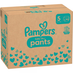 Pampers Pants Baby Dry 40711781 Gr.5 Junior 160St.,