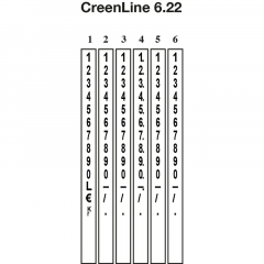 CreenLine Preisauszeichner-Set 6.22 ACL-SET14000622,