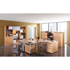 Hammerbacher Schiebetürenschrank V1753S/W/S/RE weiß/silber,