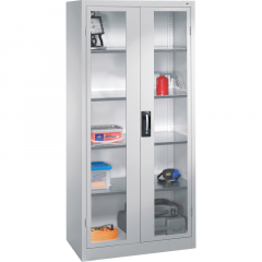 C+P Werkzeugschrank 8921055S10058 Fenstertür 1950x930x500mm lgr/lgr,