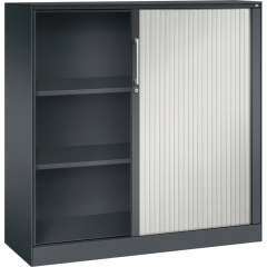 C+P Aktenschrank 143032000S10076 3OH 1310x1000x435mm sgr/lgr,