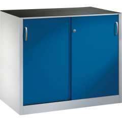 C+P Werkzeugschrank 206609S10058 Schiebetür 1000x1200x600mm lgr/ebl,