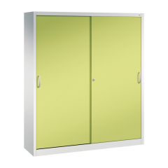 C+P Aktenschrank 214000S10202 2x5OH 1950x1600x400mm lgr/cgn,