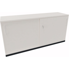 Schiebetürenschrank 2OH B1600xT442xH781mm an/Weiß,