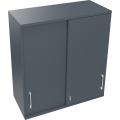 Aufsatz Schiebetürenschrank 3OH B1000xT442xH1088mm Lavagrau,