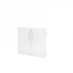 Hammerbacher Tür FlexWall 80cm 2OH weiß 2St.,