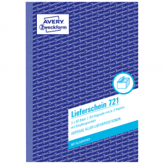 Avery Zweckform Lieferschein 721 DIN A5 3x50Blatt,