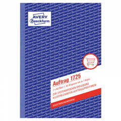 Avery Zweckform Auftragsformular 1725 DIN A5 2x40Blatt,