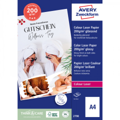 Avery Zweckform Colour Laser Papier Premium 2798 100 Bl./Pack.,