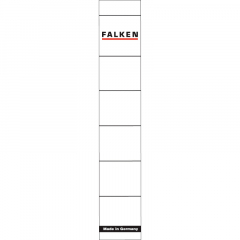 Falken Ordnerrückenschild 80039639 schmal/kurz weiß 10 St./Pack.,