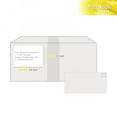 Etikett TopStick 8717 105x148mm weiß 400 St./Pack.,