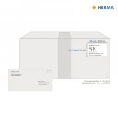 HERMA Etikett Special 4907 96x63,5mm weiß 200 St./Pack.,