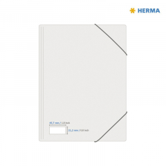 HERMA Typenschildetikett 4221 45,7x21,2mm silber 1.200 St./Pack.,