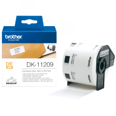 Brother Etikett DK11209 62x29mm weiß 800 St./Rl.,