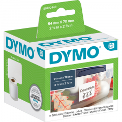 DYMO Vielzwecketikett S0722440 70x54mm weiß 320 St./Rl.,