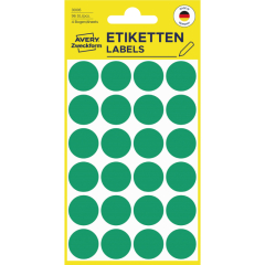 Avery Zweckform Markierungspunkt 3006 18mm grün 96 St./Pack,