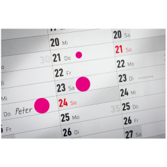 Avery Zweckform Markierungspunkt 3850 10mm magenta 800 St./Pack.,