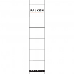 Falken Ordneretikett 80037765 schmal/kurz sk weiß 10 St./Pack.,