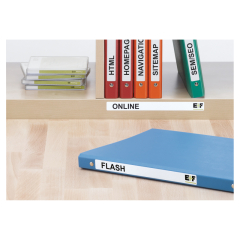 HERMA Ordneretiketten 5121 DIN A4 157x61mm weiß 100 St./Pack,