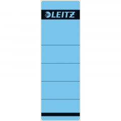 Leitz Ordneretikett 16420035 kurz/breit Papier blau 10 St./Pack.,