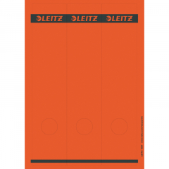 Leitz Ordneretikett 16870025 lang/breit Papier rot 75 St./Pack.,