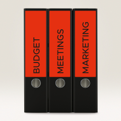 Avery Zweckform Ordneretikett L4766-20 61x192mm rt 80 St./Pack.,