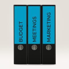 Avery Zweckform Ordneretikett L4767-20 61x192mm bl 80 St./Pack.,