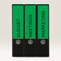 Avery Zweckform Ordneretikett L4768-20 61x192mm gn 80 St./Pack.,