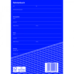 Avery Zweckform Fahrtenbuch 223 DIN A5 40Blatt,