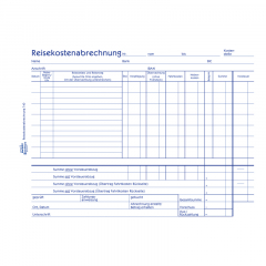 Avery Zweckform Reisekostenabrechnung 740 DIN A5,