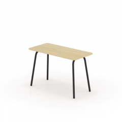 Schreibtisch Sedus se:lab work&meet 120x74x80cm schwarz/eiche hell,