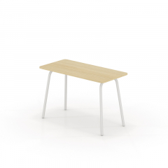 Schreibtisch Sedus se:lab work&meet 120x74x80cm weiß/eiche hell,