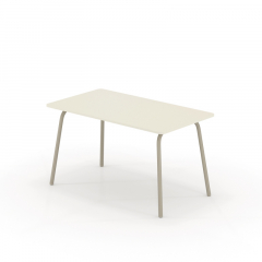 Schreibtisch Sedus se:lab work&meet 140x74x80cm beige/weiß,