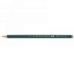 Faber-Castell Bleistift CASTELL 9000 119008 8B dunkelgrün,