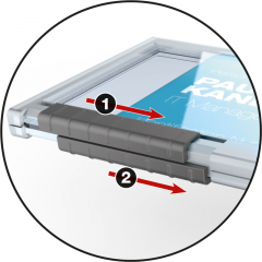 DURABLE Kartenhalter PUSHBOX DUO 892119 10 St./Pack.,