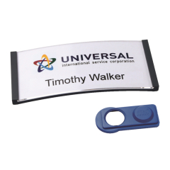 badgepoint Namensschild polar POL30MA02-5DR 70x30mm an 5St.,