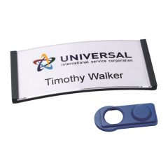 badgepoint Namensschild polar POL30MA02-10DR 70x30mm an 10St.,