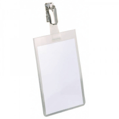 DURABLE Namensschild 800219 90x60mm transparent 25 St./Pack.,