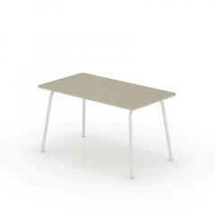 Schreibtisch Sedus se:lab work&meet 140x74x80cm weiß/lichtgrau,