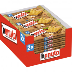 Hanuta Haselnuss-Schnitten 360661 44g 18 St./Pack.,