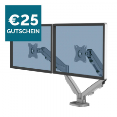 Fellowes Monitorarm Eppa 9683301 doppel si,