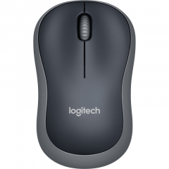 Logitech Maus 910-002238 M185 cordless USB schwarz/grau,