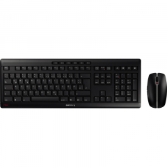 CHERRY Tastatur-Maus-Set Stream JD-8500DE schwarz,