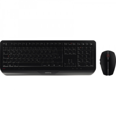 CHERRY Tastatur-Maus-Set Gentix JD-7000DE schwarz,