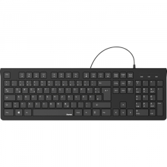 Hama Tastatur KC-200 00182681 schwarz,